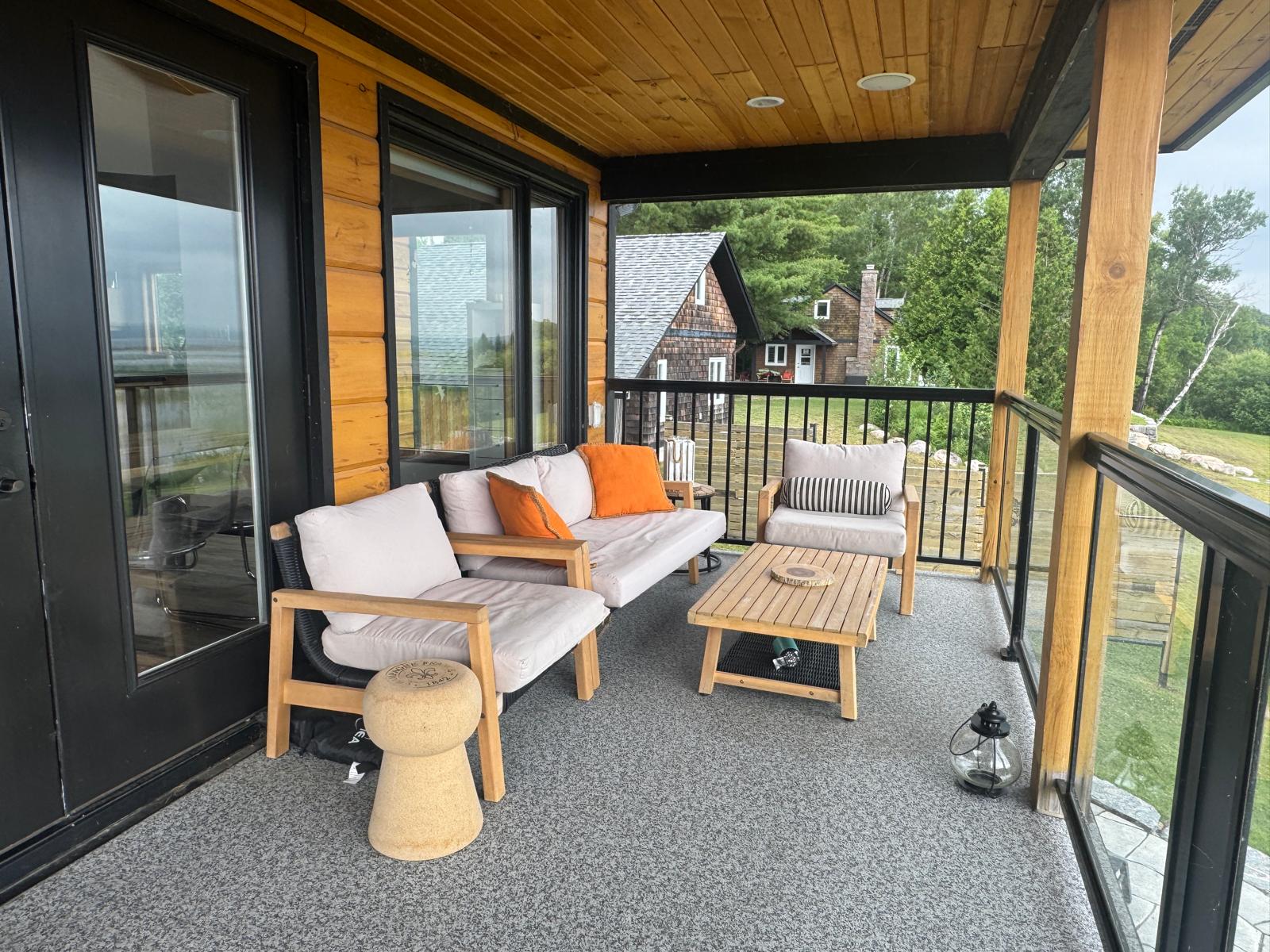 The deck