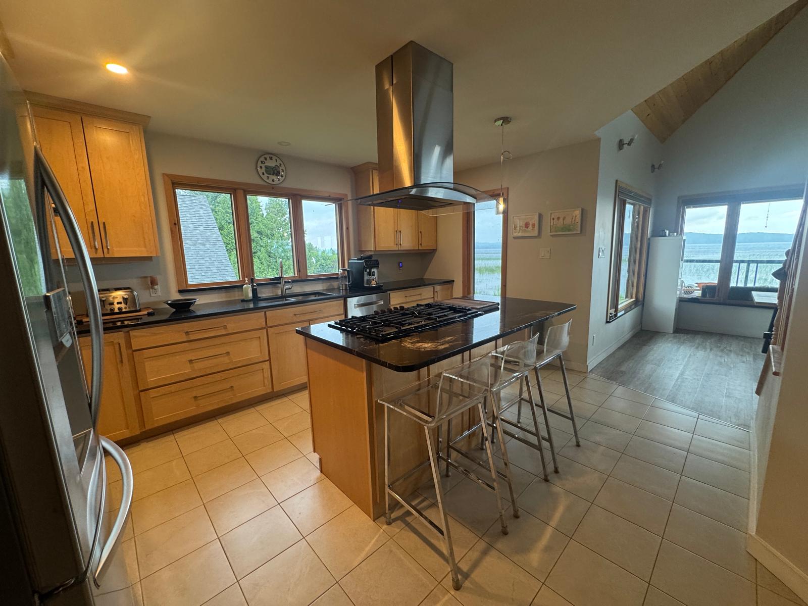 Main floor kitchen